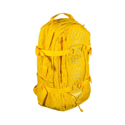 Pre-owned Supreme Backpack 'yellow'