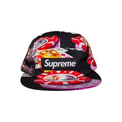 Pre-owned Supreme Casino Camp Cap 'black'
