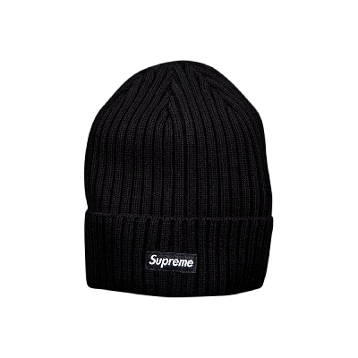 Pre-owned Supreme Overdyed Beanie 'black'