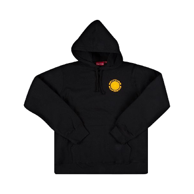 Pre-owned Supreme X Spitfire Hooded Sweatshirt 'black'