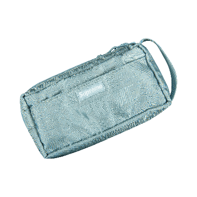 Pre-owned Supreme Organizer Pouch 'ice Blue'