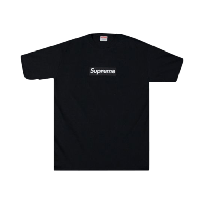 Pre-owned Supreme Black Box Logo T-shirt 'black'