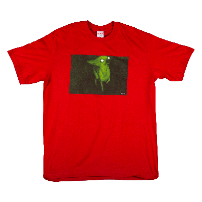 Pre-owned Supreme Chris Cunningam Chihuahua T-shirt 'red'