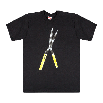 Pre-owned Supreme Shears T-shirt 'black'