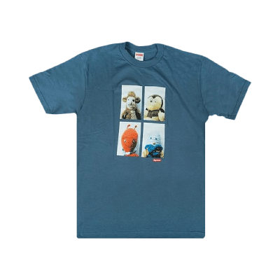 Pre-owned Supreme Mike Kelley Ahh...youth! T-shirt 'slate' In Blue
