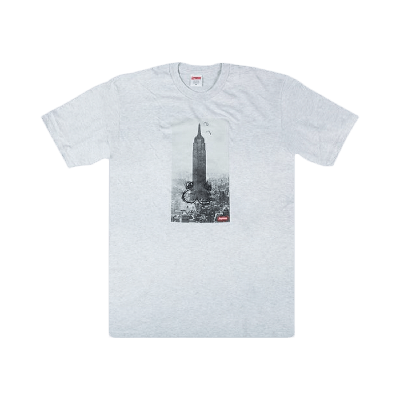 Pre-owned Supreme Mike Kelley The Empire State Building T-shirt 'ash Grey'