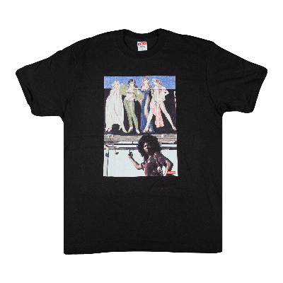 Pre-owned Supreme American Picture T-shirt 'black'