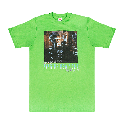 Pre-owned Supreme King Of New York T-shirt 'green'