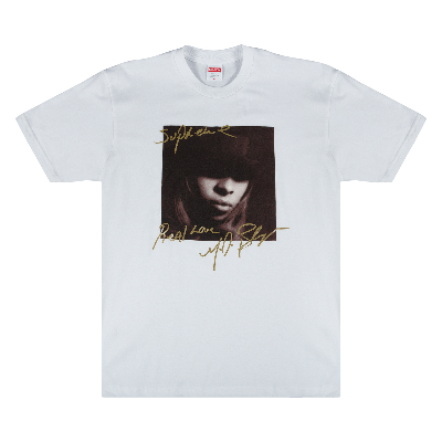 Pre-owned Supreme Mary J. Blige T-shirt 'white'