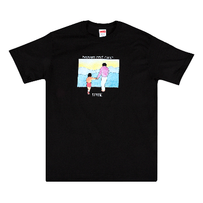 Pre-owned Supreme Heaven And Earth T-shirt 'black'