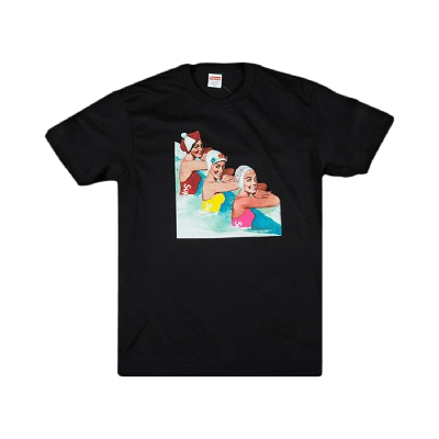 Pre-owned Supreme Swimmers T-shirt 'black'