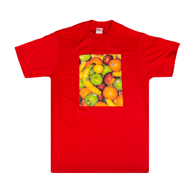Pre-owned Supreme Fruit T-shirt 'red'