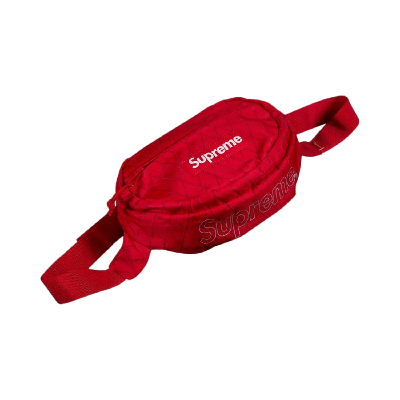 Pre-owned Supreme Waist Bag 'red'
