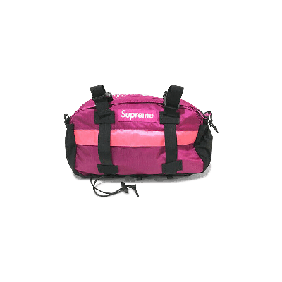 Pre-owned Supreme Waist Bag 'magenta' In Purple