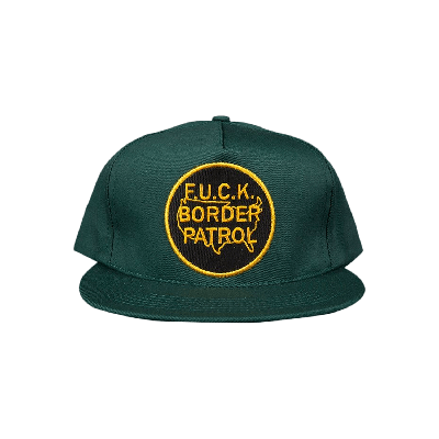 Pre-owned Supreme Boarder Patrol 5-panel 'green'