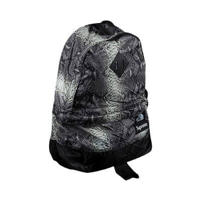 Pre-owned Supreme X The North Face Snakeskin Light Weight Day Pack 'black'