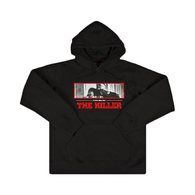Pre-owned Supreme X The Killer Hooded Sweatshirt 'black'