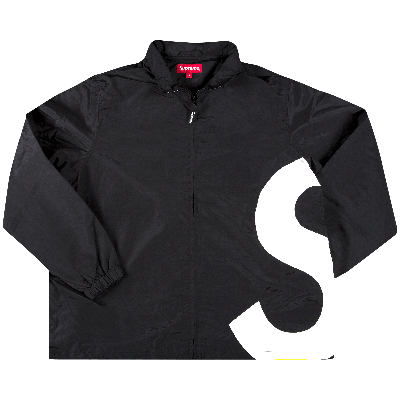 Pre-owned Supreme S Logo Track Jacket 'black'