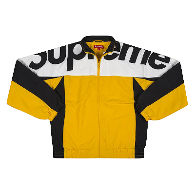 Pre-owned Supreme Shoulder Logo Track Jacket 'gold'