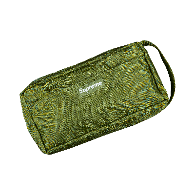 Pre-owned Supreme Organizer Pouch 'olive' In Green