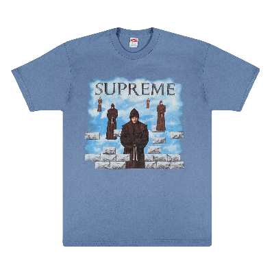 Pre-owned Supreme Levitation T-shirt 'slate' In Blue