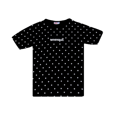 Pre-owned Supreme X Comme Des Garçons Shirt Box Logo T-shirt 'black'