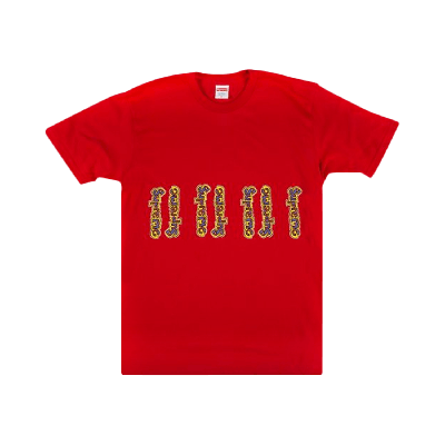 Pre-owned Supreme Gonz Logo T-shirt 'red'