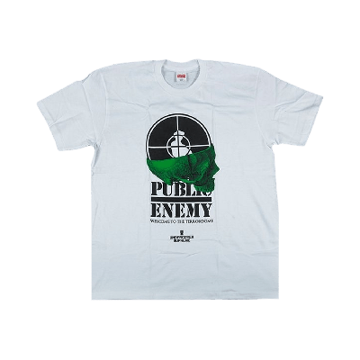 Pre-owned Supreme X Undercover X Public Enemy Terrordome T-shirt 'white'
