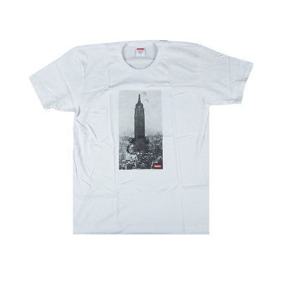 Pre-owned Supreme Mike Kelley The Empire State Building T-shirt 'white'
