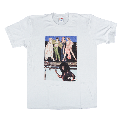 Pre-owned Supreme American Picture T-shirt 'white'
