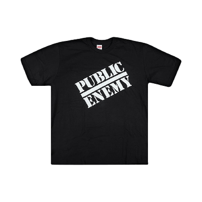 Pre-owned Supreme X Undercover X Public Enemy Blow Your Mind T-shirt 'black'