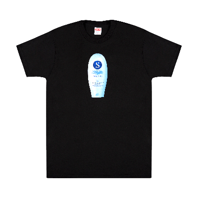 Pre-owned Supreme Super Cream T-shirt 'black'