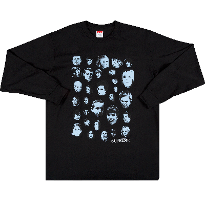 Pre-owned Supreme Faces T-shirt 'black'