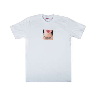 Pre-owned Supreme Necklace T-shirt 'white'