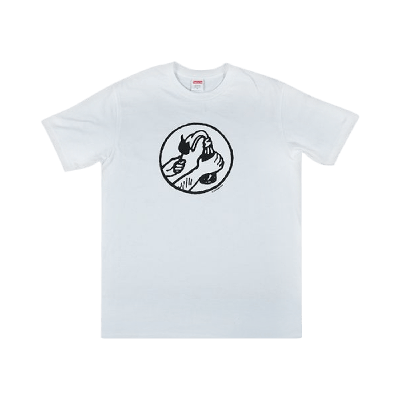 Pre-owned Supreme Molotov T-shirt 'white'