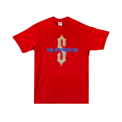 Pre-owned Supreme Diamonds T-shirt 'red'