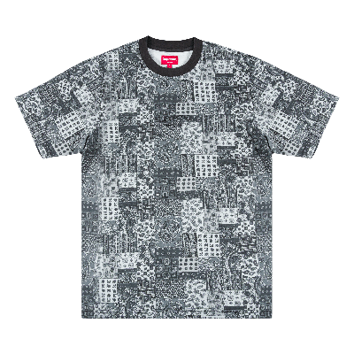 Pre-owned Supreme Patchwork Paisley Short-sleeve Top 'black'