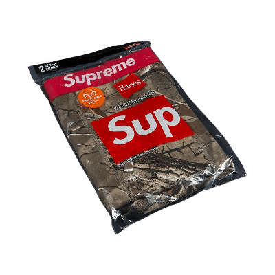 Pre-owned Supreme X Hanes Realtree Boxer Briefs 'realtree' In Multi-color