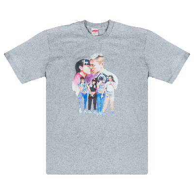 Pre-owned Supreme Kiss T-shirt 'grey'
