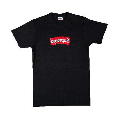 Pre-owned Supreme X Comme Des Garçons Shirt Box Logo T-shirt 'black'