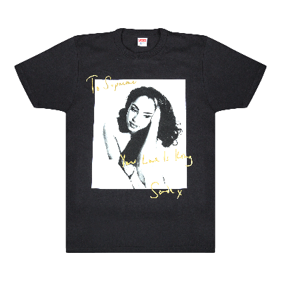 Pre-owned Supreme Sade T-shirt 'black'
