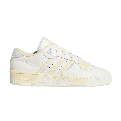 Pre-owned Adidas Originals Rivalry Low 'white Easy Yellow'