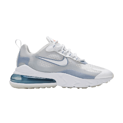 Pre-owned Nike Air Max 270 React 'indigo Fog' In White