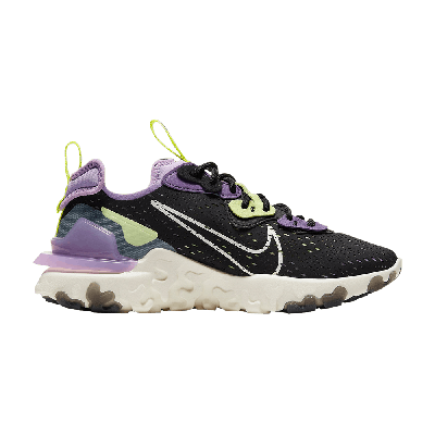 Pre-owned Nike Wmns React Vision 'black Purple'