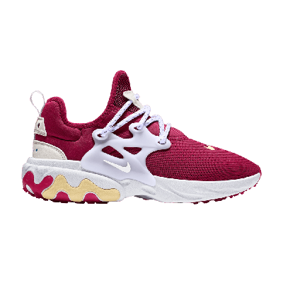 Pre-owned Nike Wmns React Presto 'noble Red'