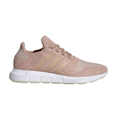 Pre-owned Adidas Originals Wmns Swift Run 'ash Pearl' In Brown