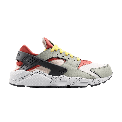 Pre-owned Nike Air Huarache Run Premium 'spruce Fog Citron' In Green