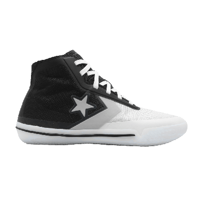 Pre-owned Converse Build It Up All Star Pro Bb Hi 'black White'