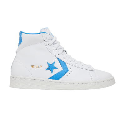 Pre-owned Converse Pro Leather Hi 'white Blue'
