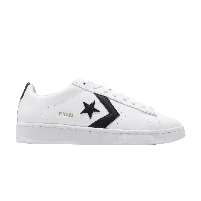 Pre-owned Converse Pro Leather Ox 'white Black'